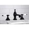 Kingston Brass KC7060BPL Bel-Air 8" Widespread Bathroom Faucet, Matte Black KC7060BPL - alternate 6